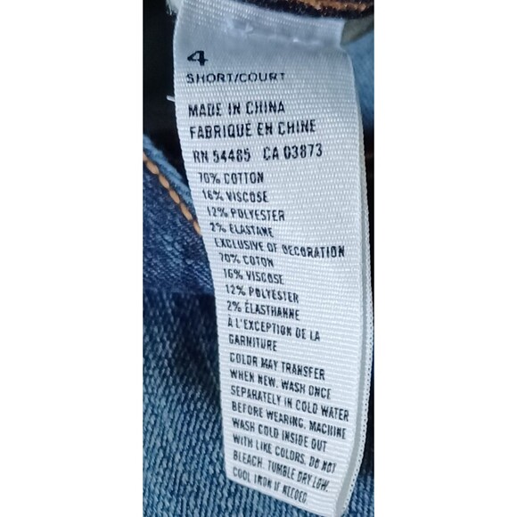 American Eagle Jeans Kick Boot Women Size 4 Short Retro Preppy Y2K Whiskering - Picture 9 of 10